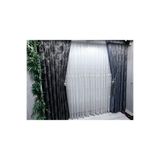 Nivemeshome Pera V-2501 1/3 Sık Pileli Fon Perde Apm,Siyah 150 X 250