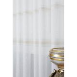 Nivemeshome Salon Oda Yatak Odası Çocuk Odası Düz Yeni Sezon 2025 1/2.5 Orta Pile Tül Perde Gold (İthal Kumaş Versiyon) Pudra Pembe 250 X 260