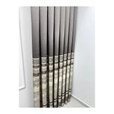 Nivemeshome Urla V-5302 Toprak 1/3 Sık Pileli Fon Perde Apm (İthal Kumaş Versiyon) Toprak 80 X 270