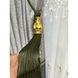 NİVEMESHOME YEŞİL SAÇAKLI GOLD APARAT TAVAN TOPLAMA BRAÇOL