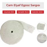 Nivofire Cam Elyaf Şerit Egsoz Sargısı 100X2MM - 5-Metre