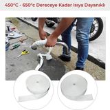 Nivofire Egsoz Sargısı Cam Elyaf Şerit 5-Metre - 2,5cm