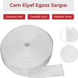 Nivofire Egsoz Sargısı Cam Elyaf Şerit 5-Metre - 5cm