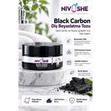 NIVOSHE Coal Aktif Karbon Diş Beyazlatma Tozu