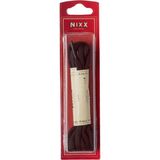 Nixx NX301 - Yassı Mumlu Günlük ve Klasik Ayakkabı Bağcığı - Kahverengi