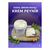 NiyaziBey Çiftliği Krem Peynir 500gr ,Kahvaltılar İçin Sürülebilir Taze Lezzet, Beyaz Peynir