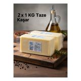 NiyaziBey Çiftliği Taze Kaşar Peynir 2 Kg. Çiftlikten Kendi Sütümüzden Gerçek Katkısız