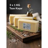 Niyazibey Çiftliği Yarım Yağlı Kaşar Peynir 3 kg Taze ve Lezzetli Menşei Samsun