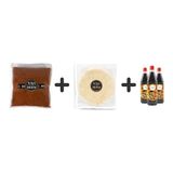 N'iyi Çiğ Köfte Çiğ 1 KG + Lavaş 10 Adet + Çiğ Sosu 1 L - 1 Paket