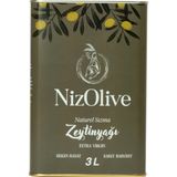 Niz Olive Memecik Yeni Hasat Soğuk Sıkım Zeytin Yağı 3000 ml - 3 lt