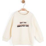 Nk Erkek Bebek Enjoy Sweatshirt 1-4 Yaş Krem - 18 Ay