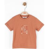 NK Erkek Bebek Giraffe Tshirt 1-4 Yaş Turuncu - 9 - 12 Ay