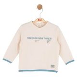Nk Erkek Bebek New Sweatshirt 1-4 Yaş Mavi