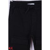 Nk Kids 65319 Erkek Çocuk Siyah Kargo Pantolon - 9 Yaş