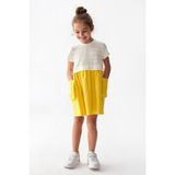 Nk Kids Bonibon Kız Çocuk Elbise - 7 Yaş - Sarı