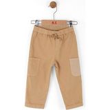 Nk Kids Erkek Çocuk 1-4 Yaş Duble Paça Keten Pantolon 68607 Camel - 2 Yaş
