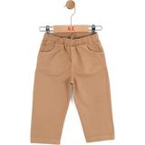 Nk Kids Erkek Çocuk 1-4 Yaş Lastikli Bel Kanvas Pantolon Camel