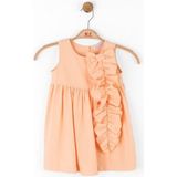 Nk Kids Kız Bebek Fiyonklu Elbise - Somon - 4 Yaş