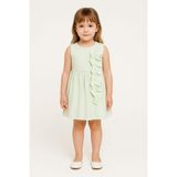Nk Kız Bebek Fiyonklu Elbise 1-4 Yaş Mint - 2 Yaş