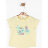 Nk Kız Bebek Lotus Tshirt 1-4 Yaş Sarı - 9 - 12 Ay
