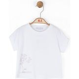 NK Kız Bebek Salıncaklı Tshirt 1-4 Yaş Ekru - 3 Yaş