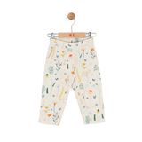 Nk Kız Bebek Sunflower Pantolon 1-4 Yaş Krem