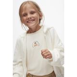 Nk Kız Çocuk Lotus Sweatshirt 8-14 Yaş Krem