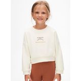 NK Kız Çocuk Pamuklu Iki Iplik Bohem Sweatshirt - Krem - 6 Yaş