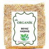 Nk Organik Beyaz Haşhaş Tohum (Papaver Somniferum) 100GR - 1 Adet