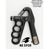 NK SPOR 1 Adet 5-100 kg Ayarlanabilir Sayaçlı El Yayı - Profesyonel El ve Bilek Güçlendirici Grip Strength-Grip Rengi Kutuda Karışık Çıkmaktadır-Evde Spor - Antrenman- Egzersiz - Siyah - Kırmızı - Sarı - Mavi - Yeşil