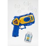 NK SPOR 1 Adet Bubble Gun ve 500 ML Likit Hediyeli Çocuklar İçin Pilli Otomatik Bubble Gun Köpük Balon Tabancası, 12 cm Taşınabilir Mini Balon Makinesi, Eğlenceli Bahçe ve Park Oyuncağı