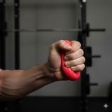 NK Spor 1 Adet Kauçuk El Sıksığı-Fizik Tedavi Aleti-Egzersiz-Spor-Fitness -El Güçlendirme-El Kuvveti -Antrenman-Kondisyon - Kırmızı