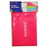 NK Spor 1 Adet Pembe Direnç Lastiği (0,35mm) Direnç Bandı-Direnç Lastiği-Egzersiz Aleti-Egzersiz Lastiği-Fitness-Gym-Evde Spor-Fizik Tedavi Pembe