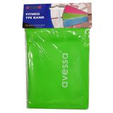 NK Spor 1 Adet Yeşil Direnç Lastiği (0,40mm) Direnç Bandı-Direnç Lastiği-Egzersiz Aleti-Egzersiz Lastiği-Fitness-Gym-Evde Spor-Fizik Tedavi Yeşil