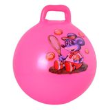 NK Spor 40CM Zıp Zıp Pilates Topu-Zıplayan Top-Jimnastik Topu-Spor - Egzersiz - Pilates - Fitness - Yoga - Esneme - Esneklik - Meditasyon-Evde Spor Pembe