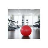 NK Spor 65CM Pilates Topu-Jimnastik Topu-Spor - Egzersiz - Pilates - Fitness - Yoga - Esneme - Esneklik - Meditasyon-Evde Spor Kırmızı