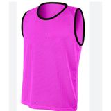 NK Spor 7 Adet Nefes Alabilen Fileli Futbol ve Basketbol Antrenman Yeleği-Bib Yeleği -Antrenman-Spor-Futbol-Halısaha-Maç pembe