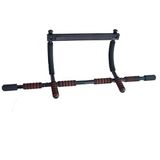 NK Spor Ayarlanabilir Çok Fonksiyonlu Kapı Barı -Fitness Barı-Push Up-Kol-Omuz-Sırt-Biceps-Pull-Up- Barfiks Demiri-Spor-Egzersiz-Gym-Evde Spor Siyah - Kırmızı