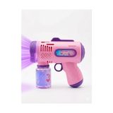 NK Spor Bubble Gun Köpük Makinesi - Balon Suyu Hediyeli Otomatik Oyuncak Tabanca-Otomatik Köpük Tabancası - 1000+ Baloncuk Kapasiteli Işıklı Bubble Gun Oyuncak - Mavi