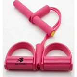 NK SPOR Pembe Body Trimmer-Mekik Aleti-Direnç Lastiği-Evde Spor Ekipmanları-Karın Kası Aleti-Bel Inceltme Egzersizleri-Fitness-Taşınabilir Egzersiz Bandı. - Standart