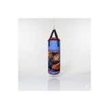NK Spor Profesyonel Boks Torbası 60x20 cm Zincirli Dolu Kum Torbası - Kickboks - Boks - Spor - Egzersiz - Antrenman - Kondisyon - Muay Thai - Stres Atma - MMA Mavi