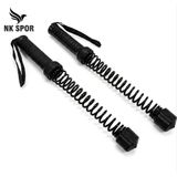 NK Spor Profesyonel Bükbük Kol Bilek Göğüs Antrenman Yayı 40 cm 800 gr Siyah Egzersiz Çubuğu