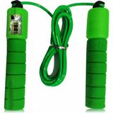 NK Spor Sayaçlı Atlama Ipi - Fitness - Crossfit- Rope - Jump - Body - Sağlık - Egzersiz - Spor - Yeşil - 0,35 - 1,10 kg