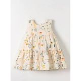 Nk Sunflower Elbise 71603 Krem
