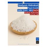 nkare Sodyum Hidroksit %98 saflık 500 gr Payet Kostik, Sabun yapımı, lavabo açıcı-Sodium Hydroxide %98