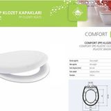Nkp 0301 Comfort Alttan Sıkmalı Kırılmaz Klozet Kapağı