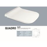 Nkp Duroplast Qaudro 0420 Yavaş Kapanan Klozet Kapak