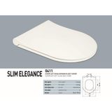 NKP DUROPLAST SLIM ELEGANCE YAVAŞ KAPANAN KLOZET KAPAK