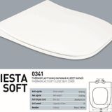 Nkp Fiesta Thermoplast Yavaş Kapanır Klozet Kapağı