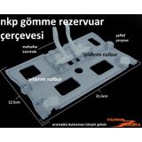 Nkp Gömme Rezervuar Çerçevesi Şeffaf Küçük Boy İç Takım Çerçeve M
